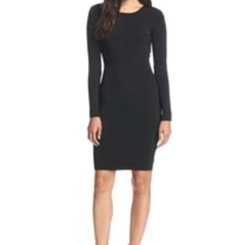 Black Body Shaper Sheath Dress (NWT)